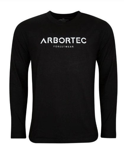חולצה שרוולים ארוכים ARBORTEC AT5007 Black Long Sleeve