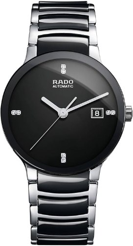 שעון Rado Black Dial לגברים קרמי - R30941702