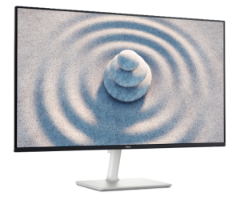 מסך מחשב שטוח לבן Dell 27 FHD IPS 100Hz 4ms Speakers