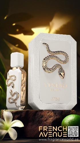 French Avenue VENENO Bianco בהשראת קיליאן סאנקיסד גודאס | א.ד.פ 100 מ״ל