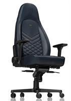 כסא גיימינג עור אמיתי Noblechairs ICON Real Leather Gaming Chair Blue/Graphite