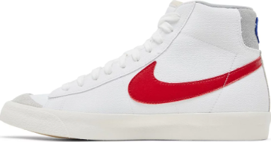 Blazer Mid 77 White Phantom Gym Red
