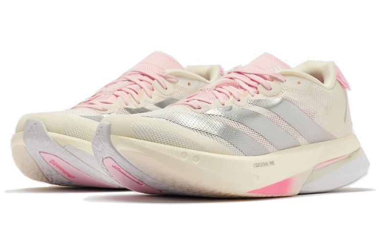 נעלי אדידס Adidas Adizero Boston ורוד בז'