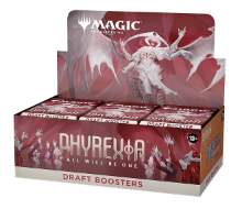 Magic: The Gathering Phyrexia: All Will Be One Draft Booster Box 2023 קלפי מג'יק מקוריים דראפט בוסטר