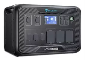 מערכת גיבוי ביתית Bluetti AC500 5,000W לאנרגיה מתחדשת