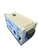 גנרטור דיזל מושתק 7500W חד פאזי כולל ATS של MOLLER GERMANY