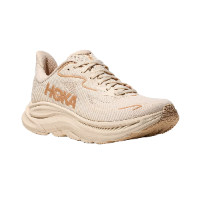 HOKA CLIFTON 10 נעלי ספורט נשים הוקה קליפטון 10 בצבע וניל/לבנה | רוחב לבחירה