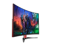 מסך גיימינג Solid 31.5 FHD VA 4Ms HDMI DP Curved 165HZ