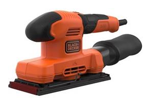 Black+Decker BEW220-QS 150W – מלטשת רוטטת לשיוף משטחים חלקים.