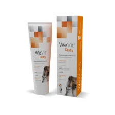 wevit מולטי ויטמין לחתולים וכלבים -משחה 100 גרם