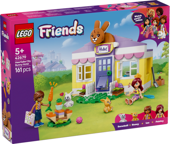 לגו חברות - מלון הארנב בהארטלייק סיטי -  LEGO FriendsLEGO  Heartlake City Bunny Hotel 42679