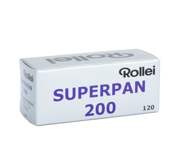 Rollei Superpan 200 120 למצלמות מדיום פורמט תכולה: סרט אחד