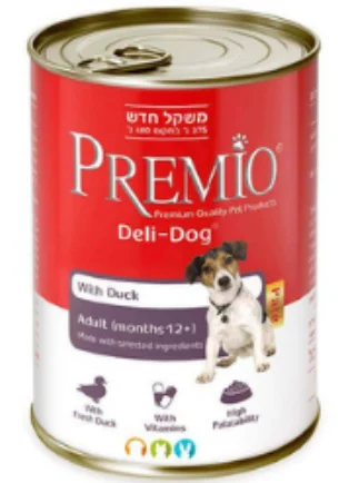 פרמיו דלידוג ברווז 375 גרם