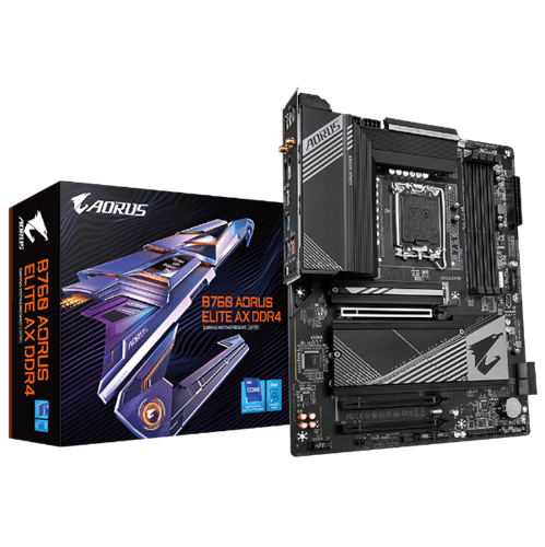 לוח Gigabyte B760 A ELITE AX DDR4 ATX WIFI 6E