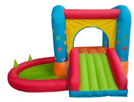 Mirajump MJ03 – מתקן מתנפח עולם הכדורים למשחק פעיל בגינה.