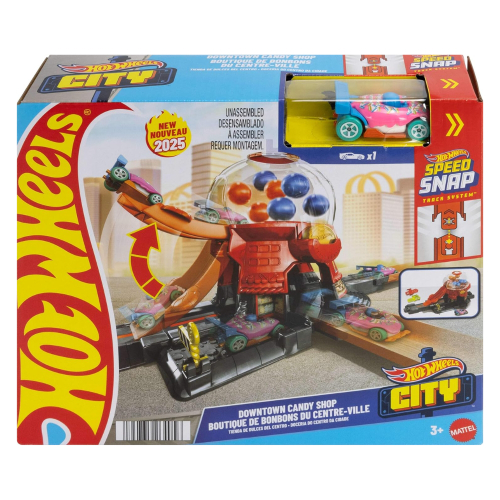 הוט ווילס - מסלול חנות ממתקים- HOT WHEELS JBM629564