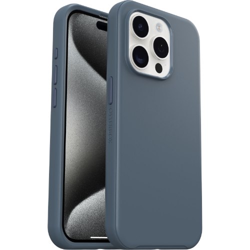 כיסוי OtterBox Symmetry ל- iPhone 15 Pro תומך ב MagSafe צבע כחול