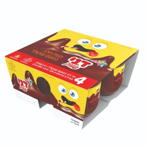 דני שלוק מעדן חלב בטעם שוקולד 4*