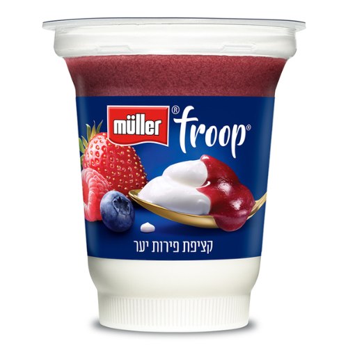 פרופ יוגורט קציפת פירות יער