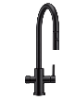 שחור מט - ברז מטבח משולב מערכת מים חמים וקרים PRIME AQUA ONE מבית ניגא