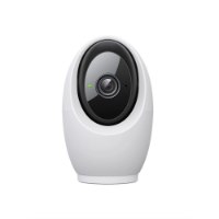 מצלמה Tp-Link Tapo C260 Wi-Fi – פריט בודד מצלמה לבנה עם כיסוי שחור בחלקה העליון עליה הכיתוב Tapo 4K USB