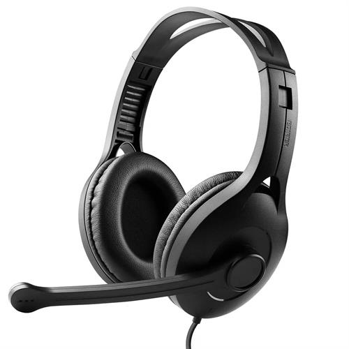 אוזניות קשת חוטיות עם מיקרופון מובנה Edifier K800 USB צבע שחור