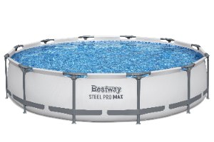 בריכת אפורה צינורות 366X76 סמ MAX 56416 מבית BESTWAY