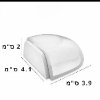 יחידה אחת - מעצור סיליקון אוניברסלי לדלת - התקנה פשוטה ללא קדיחות