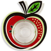 כלי לדבש בצורת תפוח