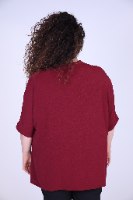 חולצת סימון בורדו
