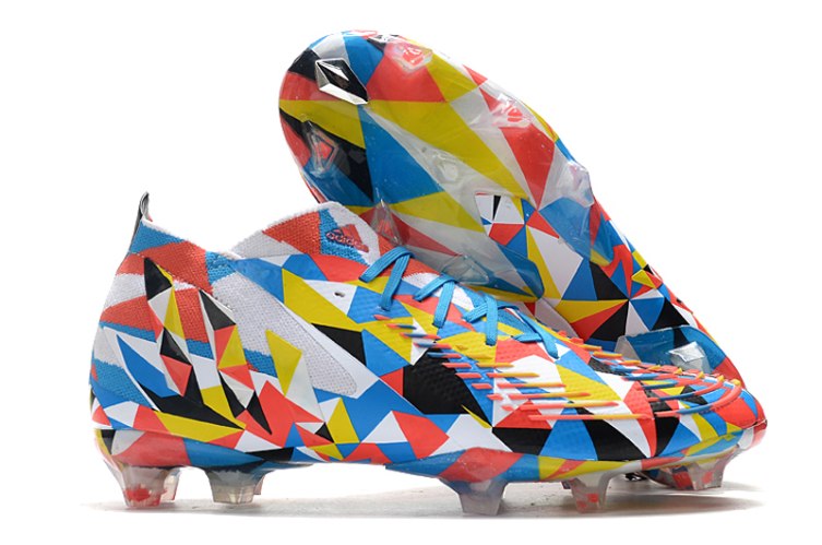 נעלי כדורגל Adidas Predator Edge Geometric.1 FG צבעוני