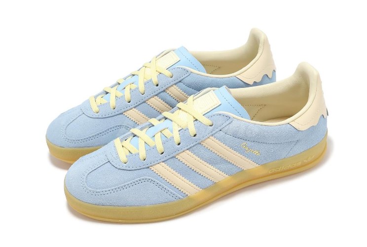סניקרס אדידס גאזל Adidas Gazelle Indoor תכלת