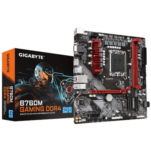 לוח Gigabyte B760M GAMING DDR4 Micro-ATX LGA1700