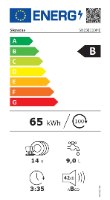 מדיח כלים רחב SIEMENS סימנס SN23EC03ME נירוסטה מושחרת