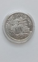 נהר הירדן- שנת 1990, מדליה כסף/925, 37 מ"מ, החברה הממשלתית למדליות ולמטבעות