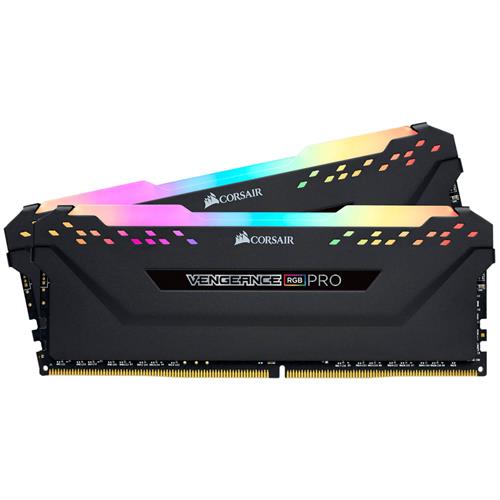 ז. לנייח Corsair 32GB 2X16 DDR4 3600MHZ CL18 Vengeance RGB