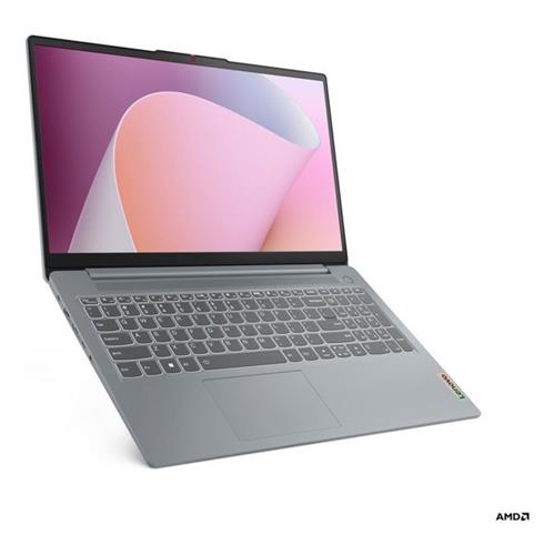 מחשב נייד Lenovo IdeaPad Slim 3 15ABR8 Ryzen 7 5825U 16GB 512GB 15.6" FHD Win11 Home Arctic Grey 82XM01D1IV