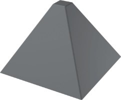 מיני פרמידה 96 שקעים 33.5X33.5