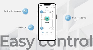 שליטה על תחנת כוח Bluetti EB3A דרך אפליקציה בטלפון – צפייה בסטטוס ושליטה מרחוק