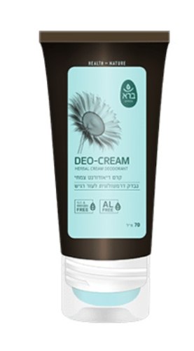 קרם דיאודורנט צמחי - Herbal cream deodorant