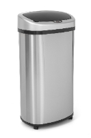 פח אשפה אלקטרוני 60 ליטר צבע כסף