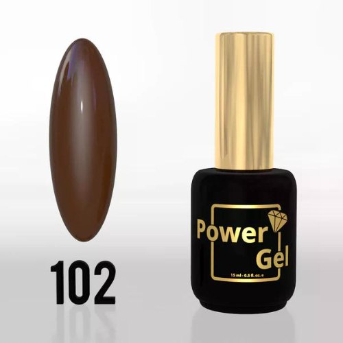 לק ג'ל 102 פאוור ג'ל POWER GEL