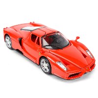 דגם מכונית בוראגו פרארי אנזו אדומה Bburago Ferrari Enzo Red 1/24