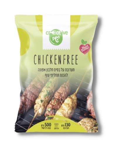 צ’יקן פרי – תחליף עוף ע”ב חלבון אפונה 130 ג’ – קריאייטיב פי