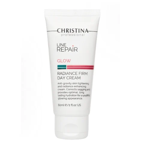 קרם יום מותח וממצק ומחליק קמטים מסדרת גלו - Christina Line Repair Glow Radiance Firm Day Cream