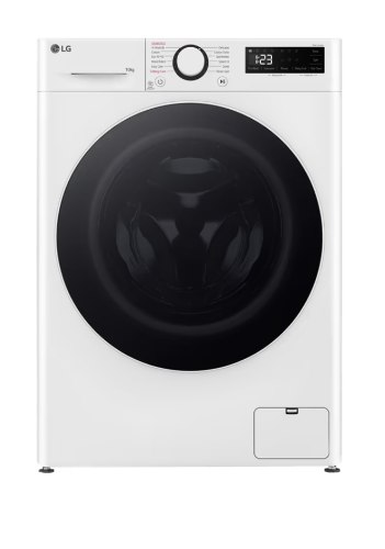 מכונת כביסה פתח קידמי 10 קג LG WFS 10114WBW AI DD במהירות 1400 סל"ד