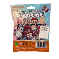 שקיות הפתעה - לבובו את המפלצות דמות + 3 קלפים - LABUBU
