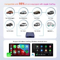 4.0 - CP2A מתאם לרכב CarPlay אלחוטי Carlinkit