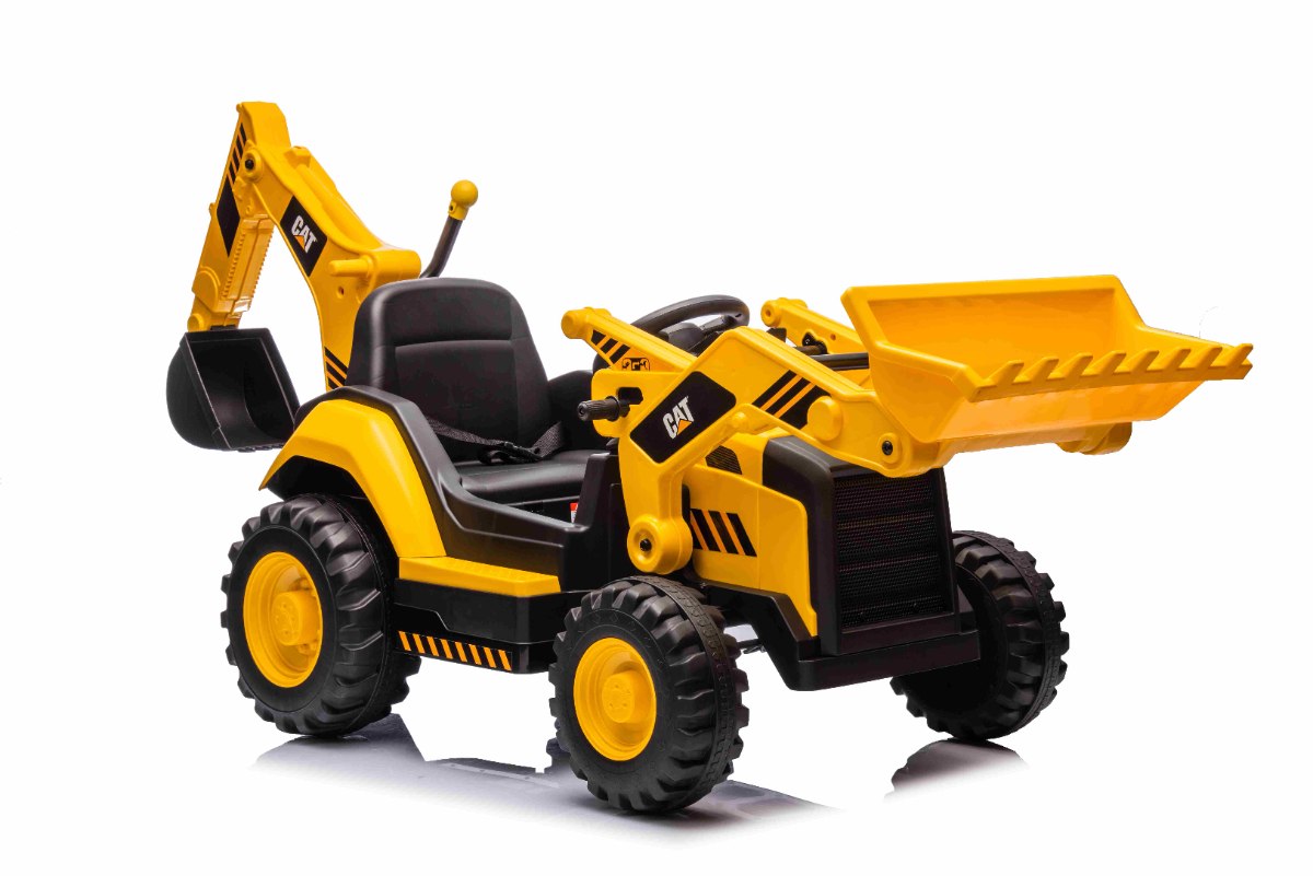 מחפרון שופל ממונע 12V לילדים CAT דגם 9021Y מק״ט 9021Y - תמונה ראשית של המחפרון