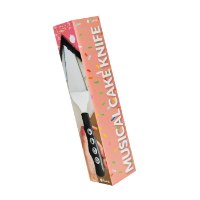 סכין הגשה מנגנת לעוגה Musical Cake Knife - מארז לא מושלם